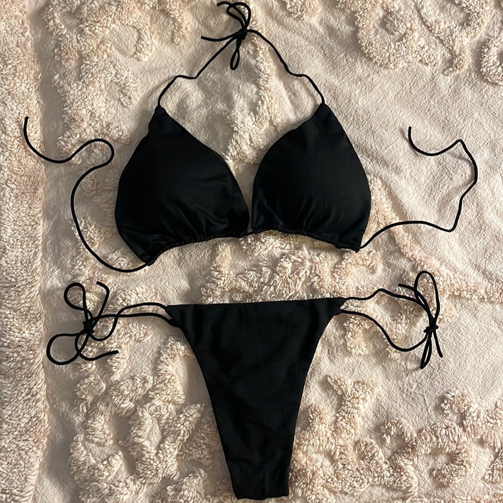 S 🖤 Black Sexy Bikini